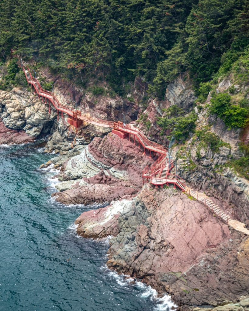 Ruta costera por Songdo.